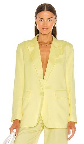 Summer linen blazer en color amarillo talla S en - Yellow. Talla S (también en M, L) - Bardot - Modalova
