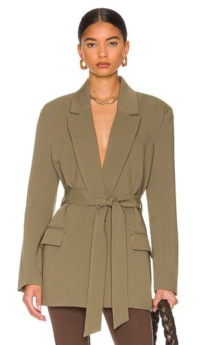 Belted blazer en color verde oliva talla M en - Olive. Talla M (también en L, XL, XS) - Bardot - Modalova