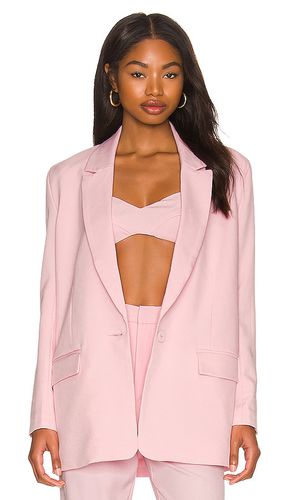 Belted blazer en color rosado talla XS en - Pink. Talla XS (también en S, M, L) - Bardot - Modalova