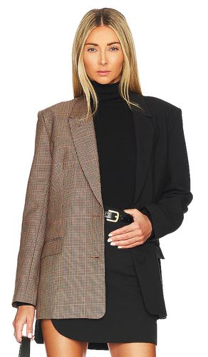 Spliced check blazer en color marrón talla 6 en - Brown. Talla 6 (también en 8) - Bardot - Modalova