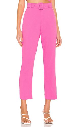 Therese buckle pant in color fuchsia size 4 in - Fuchsia. Size 4 (also in Aus 6/US XS, Aus 8 / US XS) - Bardot - Modalova