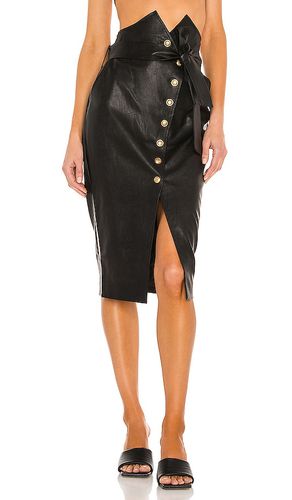 Falda de cintura con lazo en color talla XS en - Black. Talla XS (también en Aus 8 / US XS) - Bardot - Modalova