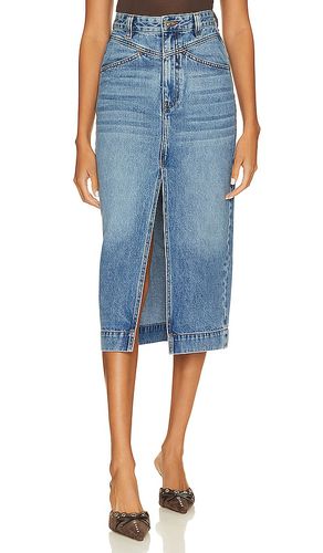 Jonah Midi Denim Skirt in . Taglia 12, 2, 4, 6, 8 - Bardot - Modalova