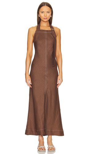Varenna bias maxi dress in color brown size L in - Brown. Size L (also in M, S, XL/1X, XS) - Bondi Born - Modalova