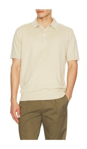 Muston Linen Blend Knitted Polo in . Size S. Also in XL/1X - Barbour - Modalova