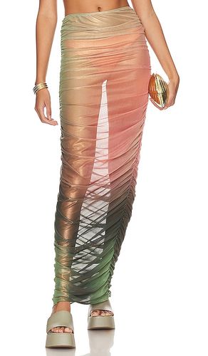 Bahia Rushed Sheer Mesh Pareo in . Size M, S, XL, XS - Baobab - Modalova