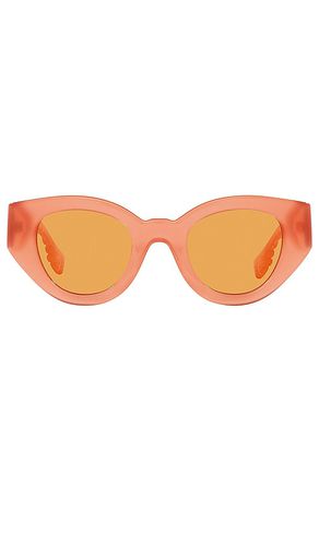 Gafas de sol meadow en color talla all en - Orange. Talla all - Burberry - Modalova