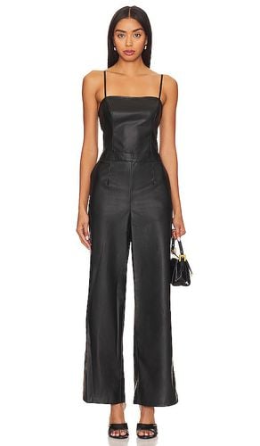 Faux leather jumpsuit en color negro talla L en - Black. Talla L (también en M, S, XS) - BCBGeneration - Modalova