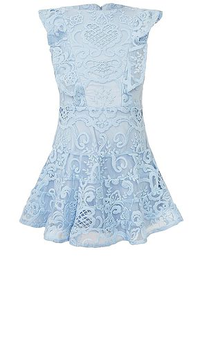 Minivestido sadie en color bebe azul talla 5 en - Baby Blue. Talla 5 (también en 6, 7) - Bardot Junior - Modalova