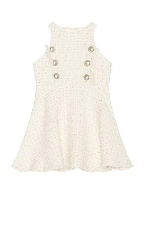 Kids Roma Boucle Dress in . Size 6, 7 - Bardot Junior - Modalova