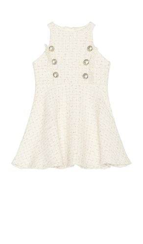 Kids Roma Boucle Dress in . Taglia 5, 6, 7 - Bardot Junior - Modalova