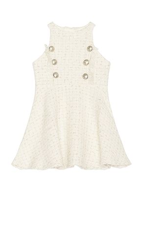 Kids Roma Boucle Dress in . Taglia 7 - Bardot Junior - Modalova