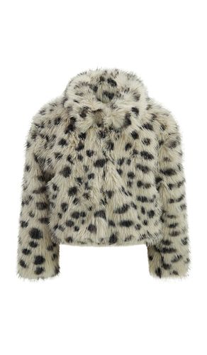 Kids Leo Faux Fur Coat in . Size 6/7 - Bardot Junior - Modalova