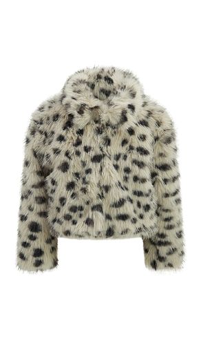 Kids Leo Faux Fur Coat in . Taglia 6/7 - Bardot Junior - Modalova