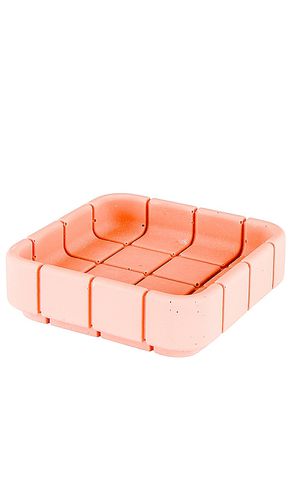 Tile square dish in color pink size all in - Pink. Size all - Block Design - Modalova
