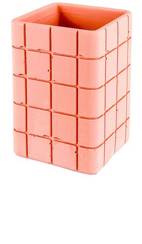 Tile toothbrush holder in color pink size all in - Pink. Size all - Block Design - Modalova