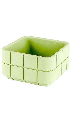 Maceta cuadrada de azulejos tile square pot en color verde talla all en - Green. Talla all - Block Design - Modalova