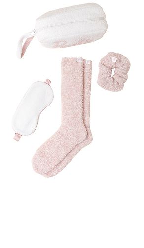 Cozychic barbie eye mask, scrunchie, sock set in color pink size all in & - Pink. Size all - Barefoot Dreams - Modalova