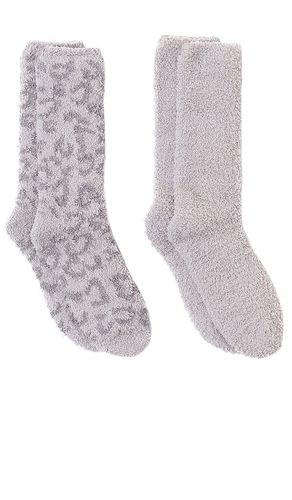 Conjunto de calcetines cozychic barefoot en color gris claro talla all en / - Light Grey. Talla al - Barefoot Dreams - Modalova