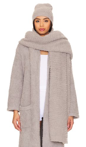 Bufanda manta cozychic boucle blanket scarf en color gris talla all en - Grey. Talla all - Barefoot Dreams - Modalova