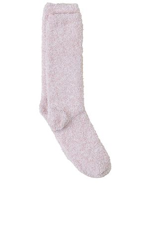 Cozychic womens heathered socks in color blush size all in - Blush. Size all - Barefoot Dreams - Modalova