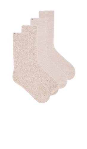 Conjunto de calcetines cozychic 2 pair sock set en color nude talla all en - Nude. Tal - Barefoot Dreams - Modalova