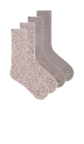 Conjunto de calcetines cozychic 2 pair sock set en color gris talla all en - Grey. Talla - Barefoot Dreams - Modalova