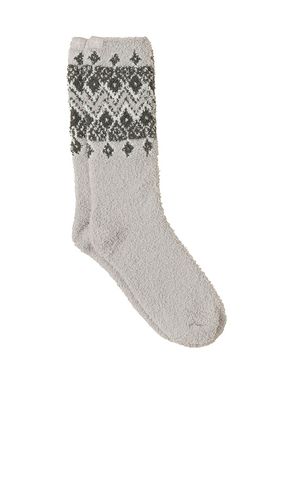 CozyChic Fair Isle Sock in - Barefoot Dreams - Modalova