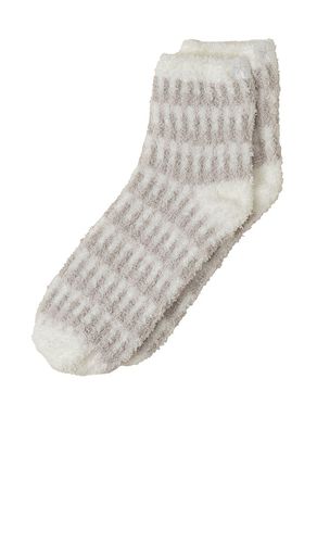 Calcetines cozychic stripe geo tennis socks en color beige talla all en - Beige. Talla all - Barefoot Dreams - Modalova