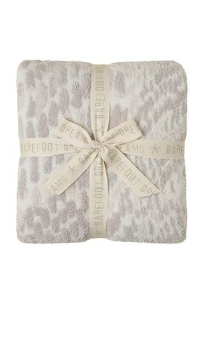 Poncho cozychic snakeskin throw en color crema talla all en - Cream. Talla all - Barefoot Dreams - Modalova