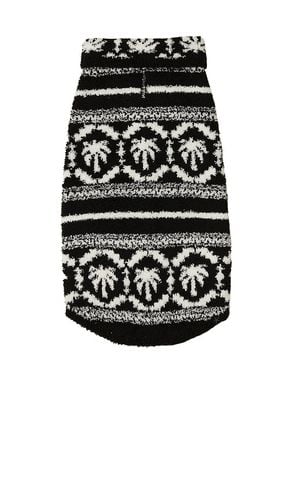 Jersey para mascota cozychic malibu fair isle pet sweater en color talla L en & - Black. Talla L (ta - Barefoot Dreams - Modalova