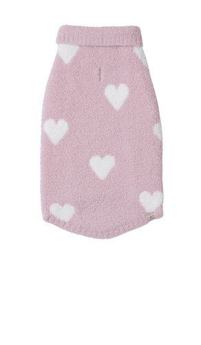 Jersey para mascota cozychic heart print pet sweater en color rosado talla XXL en & - Pink. Talla XX - Barefoot Dreams - Modalova