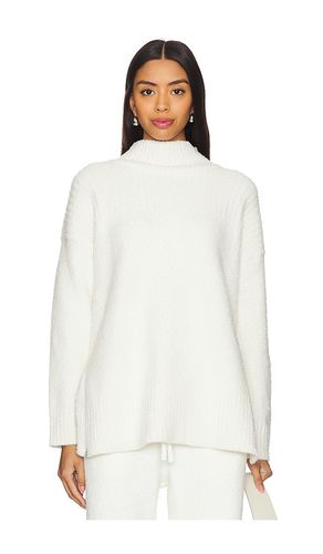 Jersey cozychic high low pullover en color blanco talla L en - White. Talla L (también en M, S, XL, XS) - Barefoot Dreams - Modalova