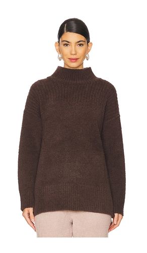 Jersey cozychic high low pullover en color marrón talla L en - Brown. Talla L (también en M, S, XL, XS) - Barefoot Dreams - Modalova