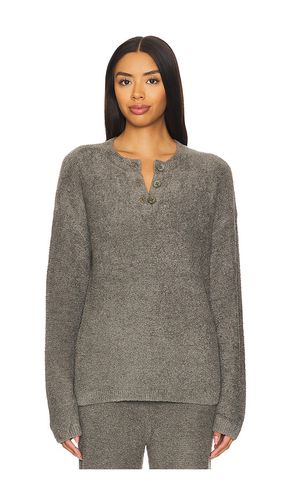 Jersey ccl textured pullover en color verde oliva talla L en - Olive. Talla L (también en M, S, XS) - Barefoot Dreams - Modalova