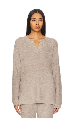 Jersey ccl textured pullover en color gris talla L en - Grey. Talla L (también en S, XL, XS) - Barefoot Dreams - Modalova