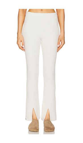 Pantalón ccul front slit pant en color crema talla L en - Cream. Talla L (también en M, S, XL, XS) - Barefoot Dreams - Modalova