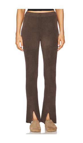 Pantalón ccul front slit pant en color marrón talla L en - Brown. Talla L (también en M, S, XL, XS) - Barefoot Dreams - Modalova