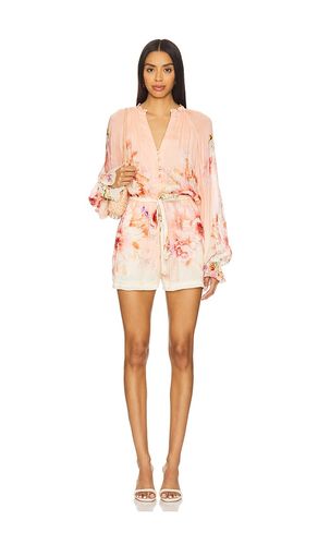 Romper With Tie Belt in . Size M, S, XS - HEMANT AND NANDITA - Modalova