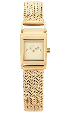 Reloj atado revel en color oro metálico talla all en - Metallic Gold. Talla all - Breda - Modalova