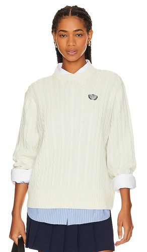 Cable crew neck sweater in color size L in - . Size L (also in S, XL, XS) - BEVERLY HILLS x REVOLVE - Modalova