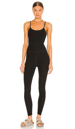 Spacedye uplevel midi jumpsuit en color negro talla XL en - Black. Talla XL (también en L, M, S) - Beyond Yoga - Modalova