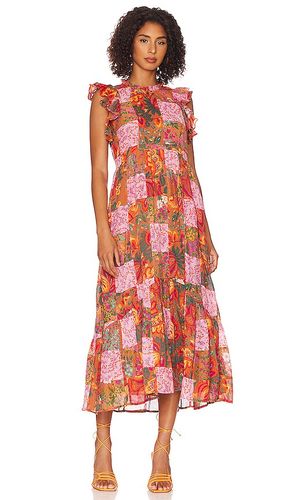 Vestido midi hannah en color naranja talla M en - Orange. Talla M (también en S, XS) - Banjanan - Modalova