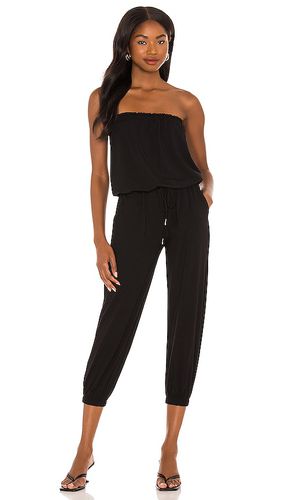 Jersey strapless jumpsuit en color talla L en - Black. Talla L (también en M, S) - Bobi - Modalova