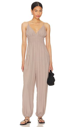 Black Smocked Jumpsuit in . Taglia L, S, XS - Bobi - Modalova