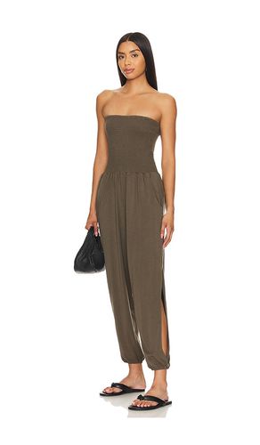 Sleeveless jumpsuit en color militar talla L en - Army. Talla L (también en M, S) - Bobi - Modalova