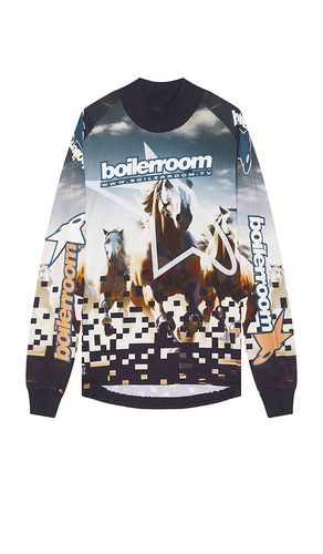 Moto-x Horse Long Sleeve Tee in . Taglia M, S, XL/1X - Boiler Room - Modalova