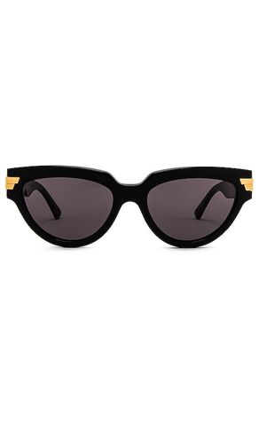 Gafas de sol narrow cat eye en color negro talla all en & - Black. Talla all - Bottega Veneta - Modalova