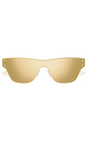 Gafas de sol mask en color oro metálico talla all en - Metallic Gold. Talla all - Bottega Veneta - Modalova