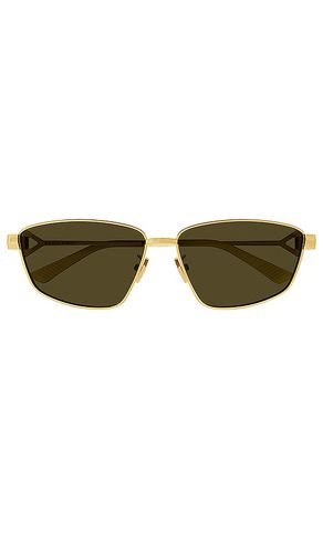 SONNENBRILLE NEW TRIANGLE METAL CAT EYE in - Bottega Veneta - Modalova